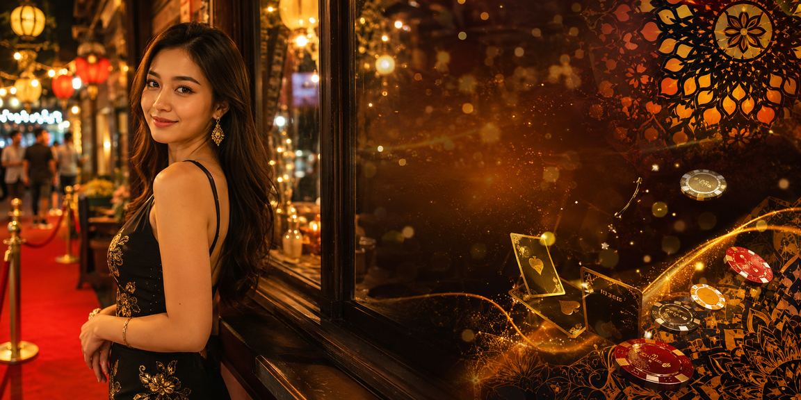Pemain permainan poker dan kasino di Ipoh dalam suasana santai