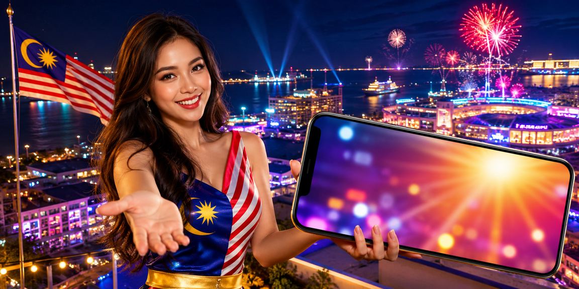 Pemain mengakses kasino mudah alih Malaysia pada telefon pintar