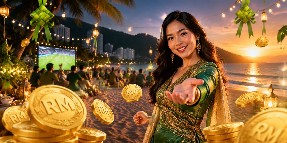 Pengguna bermain kasino dalam talian semasa perayaan Hari Raya di Penang
